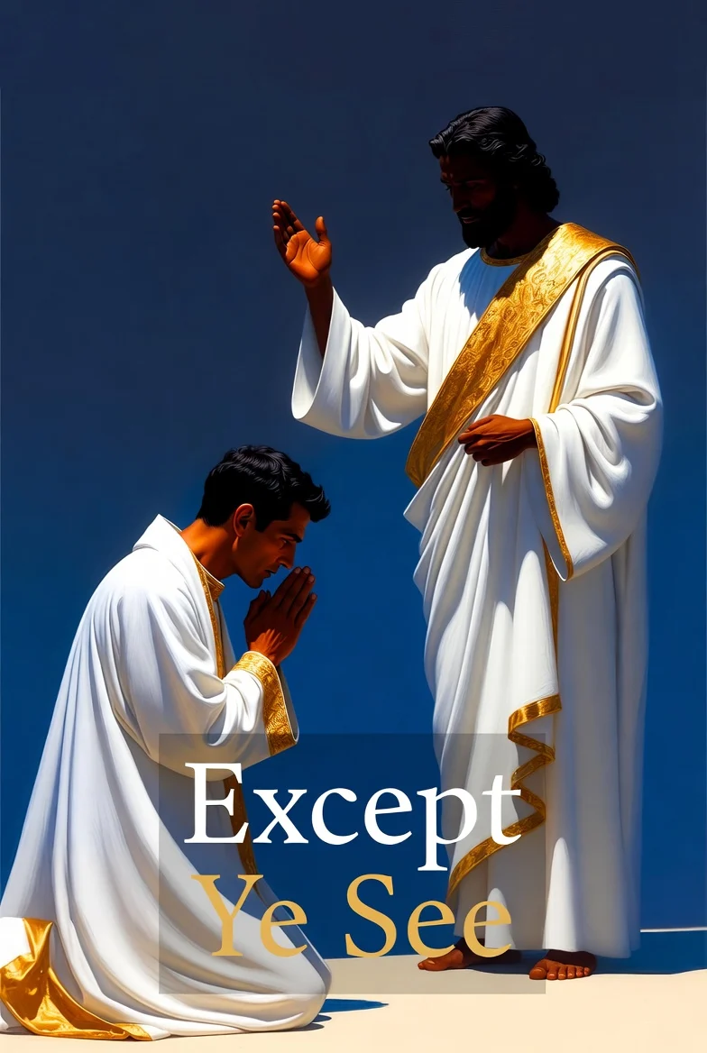 Except Ye See – John 4:48