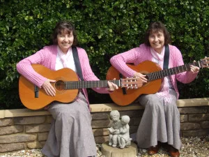 Arlene and Linda Tuckley, inspirational singers and songwriters with Time Is At Hand
